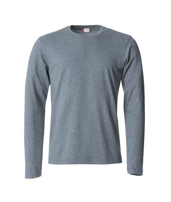 Clique Basic-T L/S Greymel