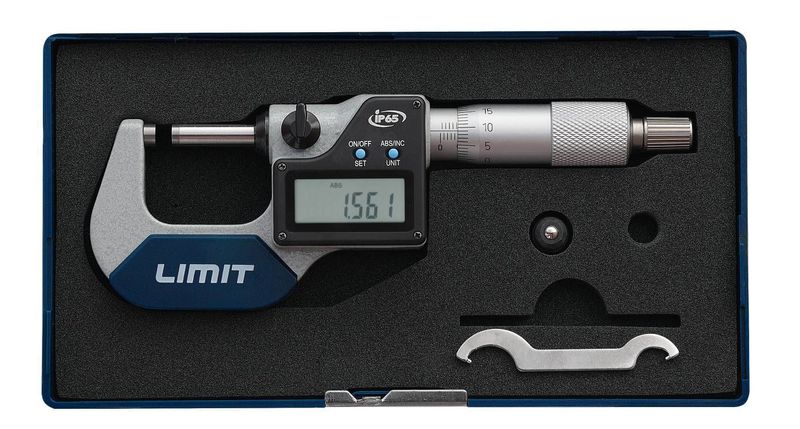 Limit digital micrometer MDA 25/50/75/100 IP65