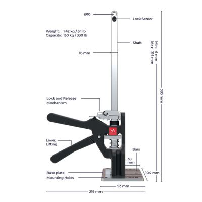 Viking Arm Lyft och Spänntving