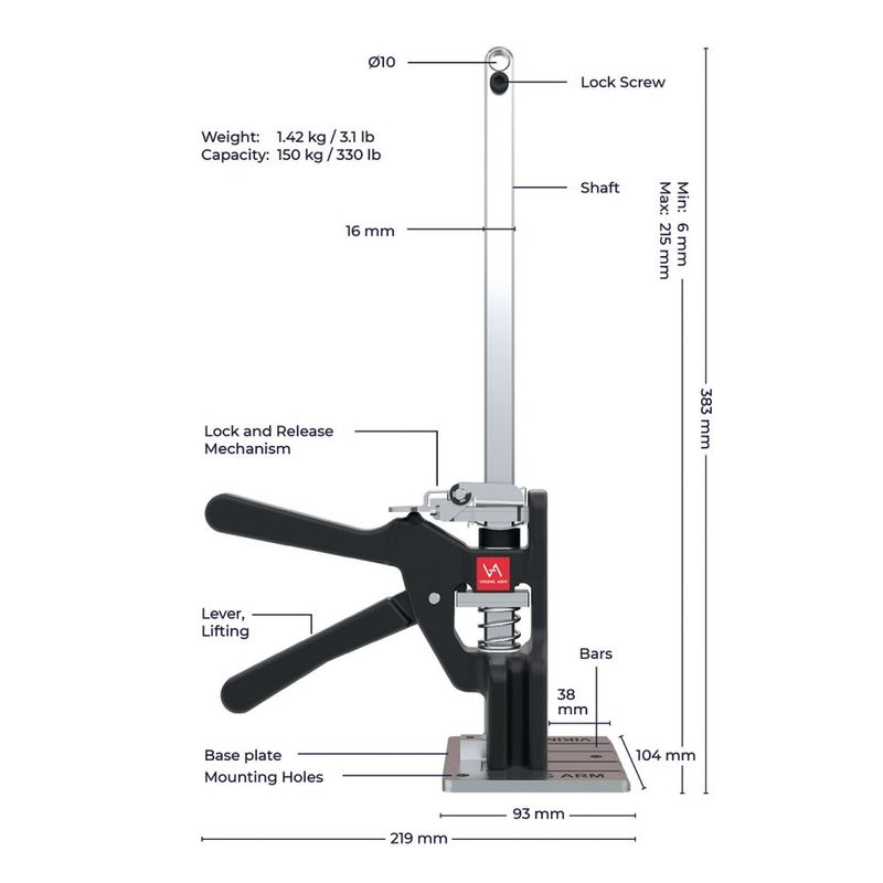 Viking Arm Lyft och Spänntving