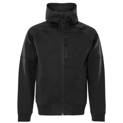 Fristads 7831 GKI Sweatshirt-jacka med huva Svart