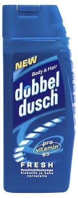 Dubbeldusch Duschtvål Fresh 250ml Blå