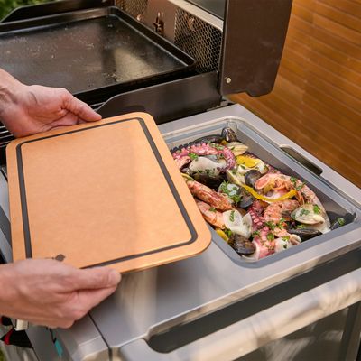 Weber Works Skärbräda med uppsamlingslåda 3400131