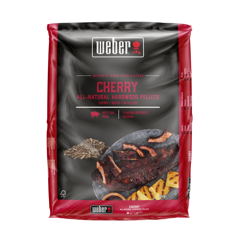 Weber Träpellets Körsbär 8 kg