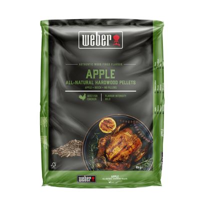 Weber Träpellets Äpple 8 kg 3401055