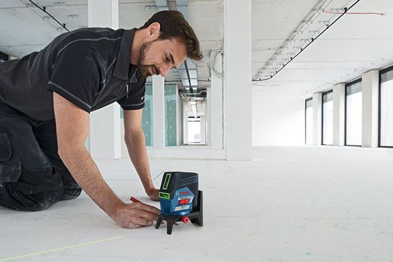 Bosch GCL 2-50 CG Kors-/Linjelaser Grön +RM2