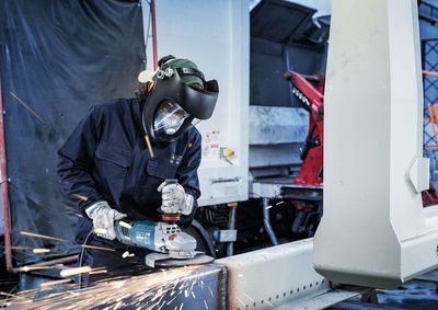 Bosch Navslipskiva 6 mm för metall/rostfritt