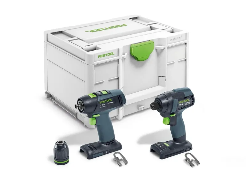 Festool Skruvdragarpaket TID 18 Basic-Set T18 18V (utan batterier)