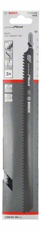 Bosch T 1044 DP Sticksågsblad 250mm för Byggvirke,spån-,laminat-,boardskivor