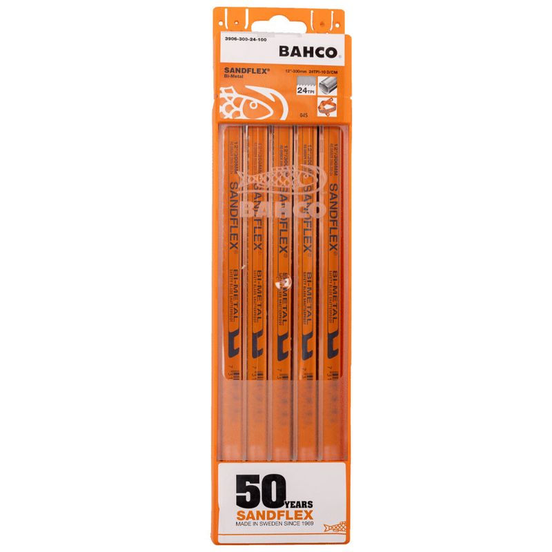 Bahco 3906 Bågfilsblad Bim 300 mm 24 Tdr 10-P