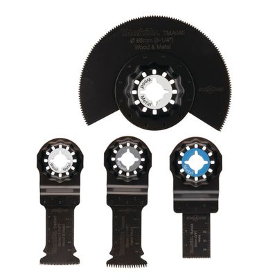 Makita B-67480 Sågbladset 4-set Longlife Sågblad STARLOCK