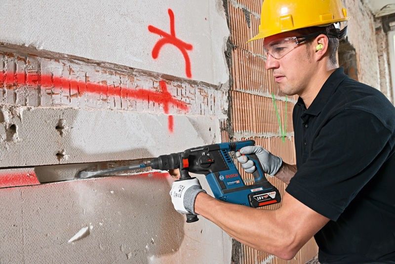 Bosch GBH 18V-26 Borrhammare 18V L-BOXX SDS+ (utan batterier)