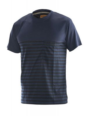 Jobman T-Shirt Dry Tech Bamboo Marin/Svart