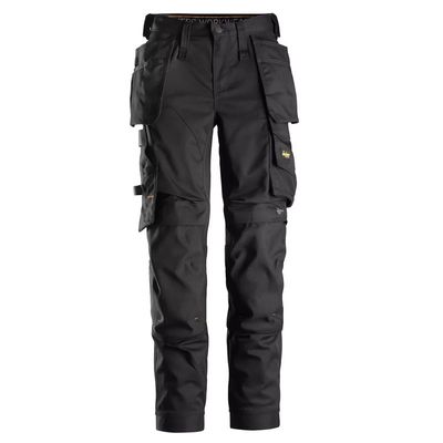 Snickers 6247 stretchbyxa dam med hölsterfickor Svart