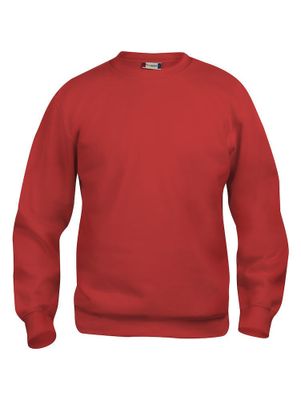 Clique Basic Roundneck Röd