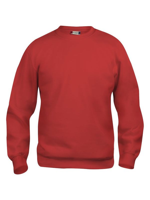 Clique Basic Roundneck Röd