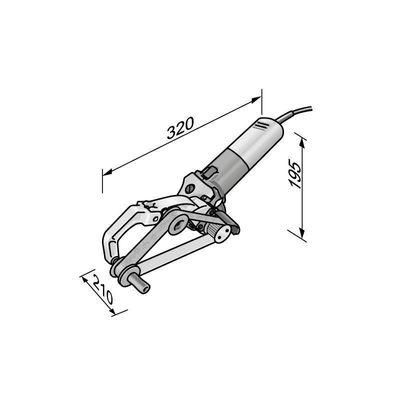 Flex Rörbandslip BRE8-4 9 800W