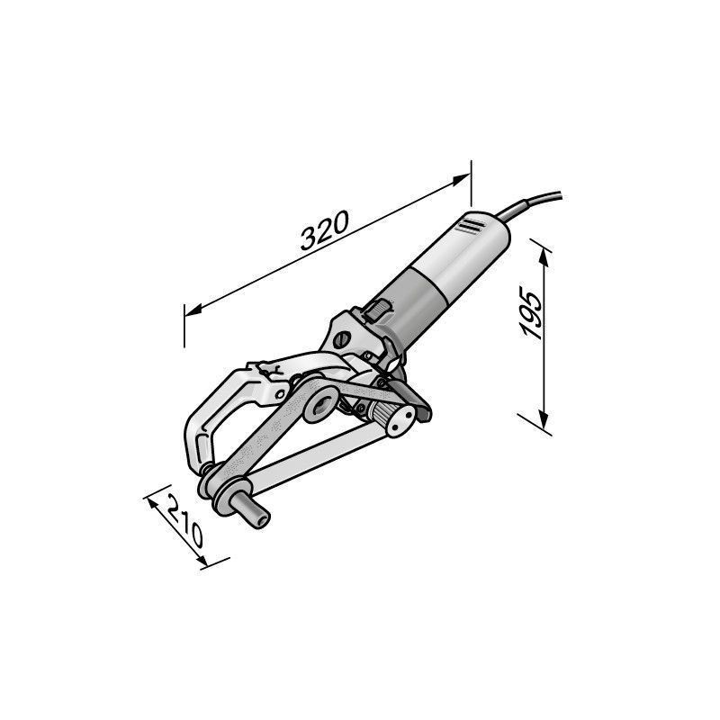 Flex Rörbandslip BRE8-4 9 800W