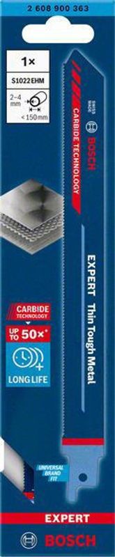 Bosch Expert ‘Thin Tough Metal’ S 1022 EHM tigersågblad 200mm 1st