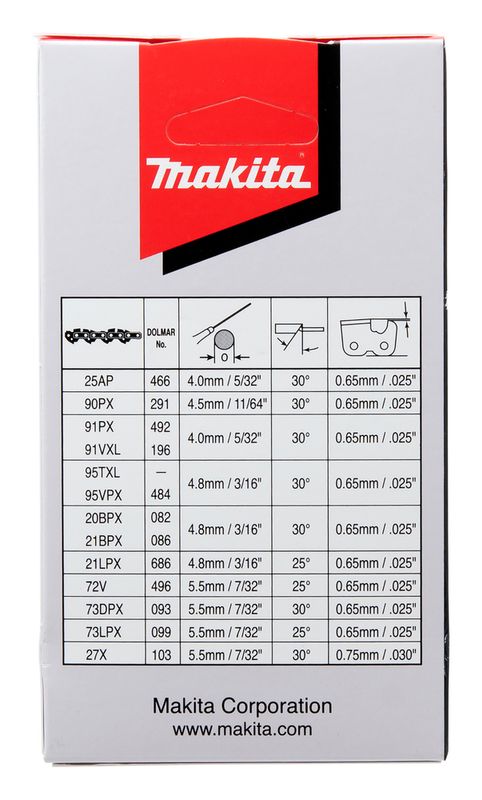 Makita 191G95-7 sågkedja 6" / 15 cm, 25AP