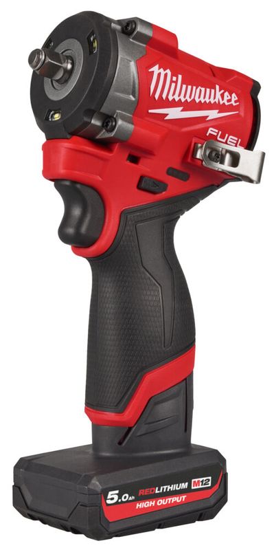 Milwaukee M12 FCIWF38G3-502X FUEL ⅜″ Mutterdragare med friktionsring 12V (2x5,0ah)