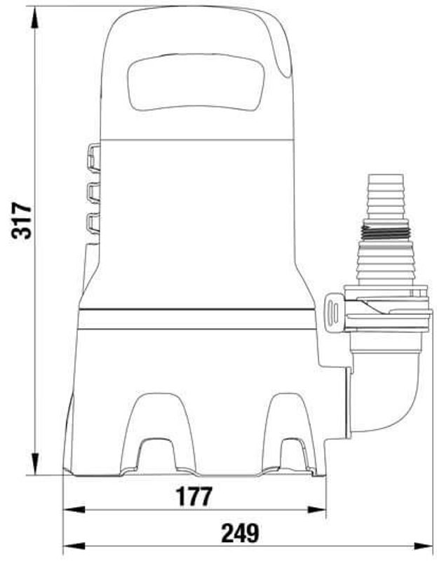 Gardena 09040-20 Spillvattenpump 9000
