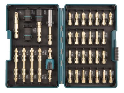 Makita B-54536 Bitssats Torx/PH/PZ 38-delar