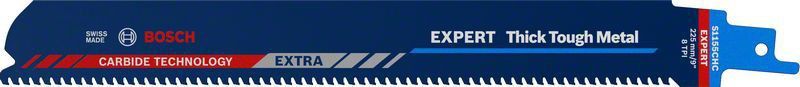 Bosch Expert ‘Thick Tough Metal’ S 1155 CHC tigersågblad 225mm 1st CARBIDE