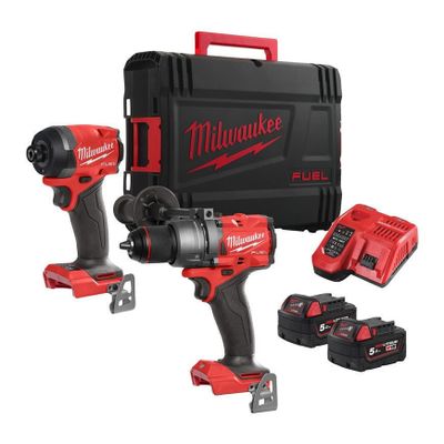 Milwaukee M18 FPP2A3-502X Combokit Powerpack 18V (2x5,0ah)