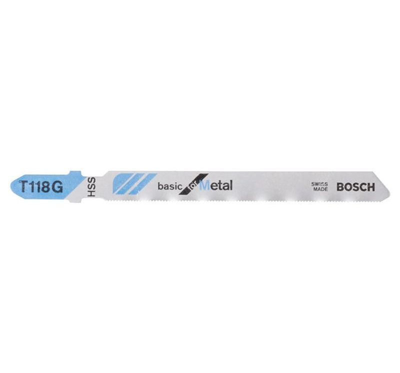 Bosch T118G Sticksågsblad för Metall (5-P)
