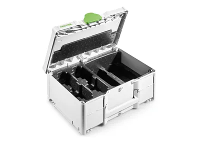 Festool Systainer³ SYS3 M 187 ENG 18V för batterier och laddare