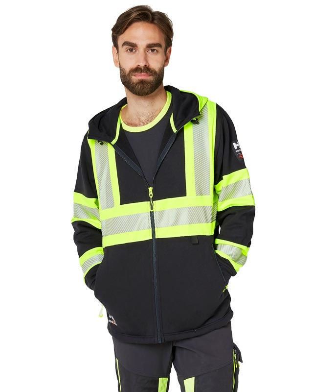 Helly Hansen 79273 ICU Huvjacka GUL/ANTRASIT KL 1