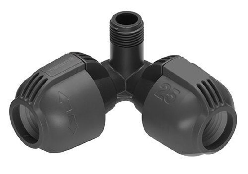 Gardena 02782-20 Vinklad L-Skarv 25mm x 1/2" utvändig gänga