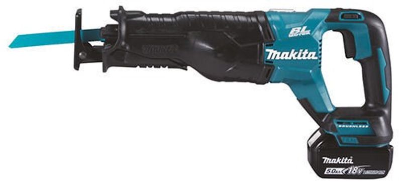 Makita DJR187RTE Tigersåg 18V Kolborstfri (2x5,0ah)