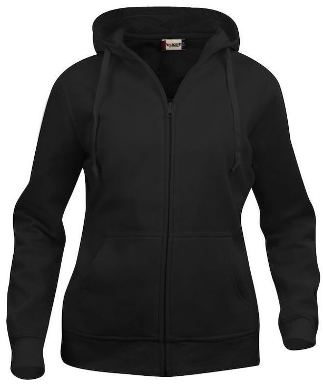 Clique Basic Hoody Full Zip Dam – Mjuk Hoodie med Dragkedja