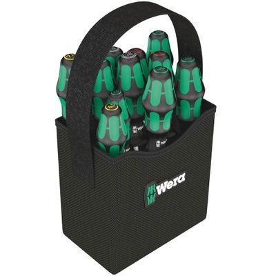 Wera Skruvmejselset Kraftform 2Go 300 11-delar