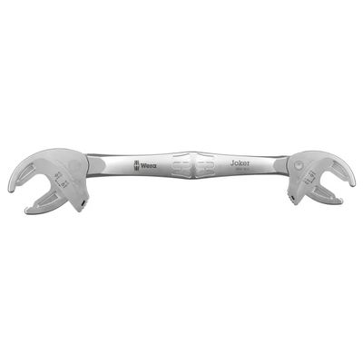 Wera 6006 Joker M/L självinställande U-dubbelnyckel, 13-16 x 1/2-5/8" x 16-19 x 5/8-3/4" x 239.4 mm