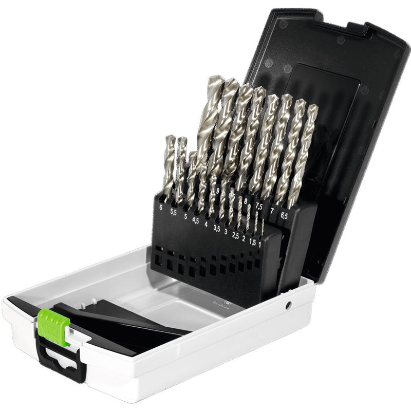 Festool Borrbox HSS D 1-10 (19-delar)