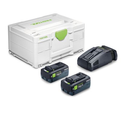 Festool Laddpaket SYS 18V 2xTBX8/SCA16