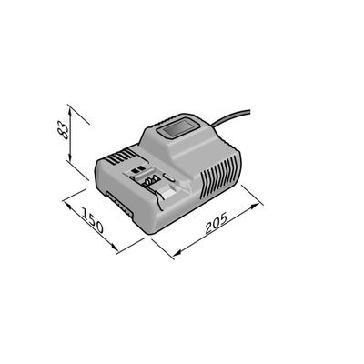 Flex Snabbladdare CA12/18.0V