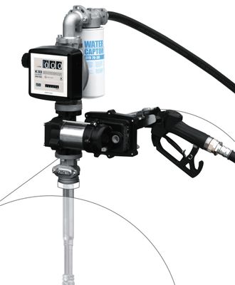 Gelins-KGK bensinpump atex kit 230V filter slang sugrör K33 mätare