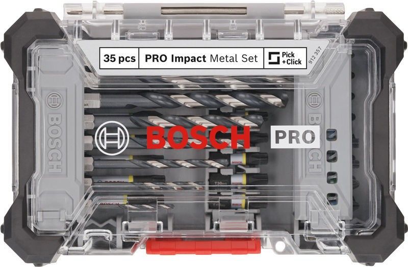 Bosch PRO Impact Metal Set 35-delar Bits-/Borrsats