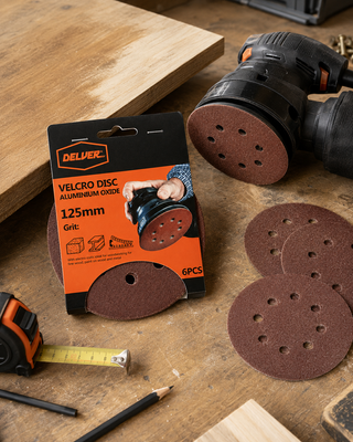 Delver Slippapper 125mm 6-P