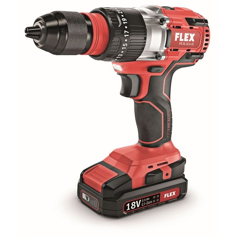 Flex Skruvdragare PD2G18.0-EC Set