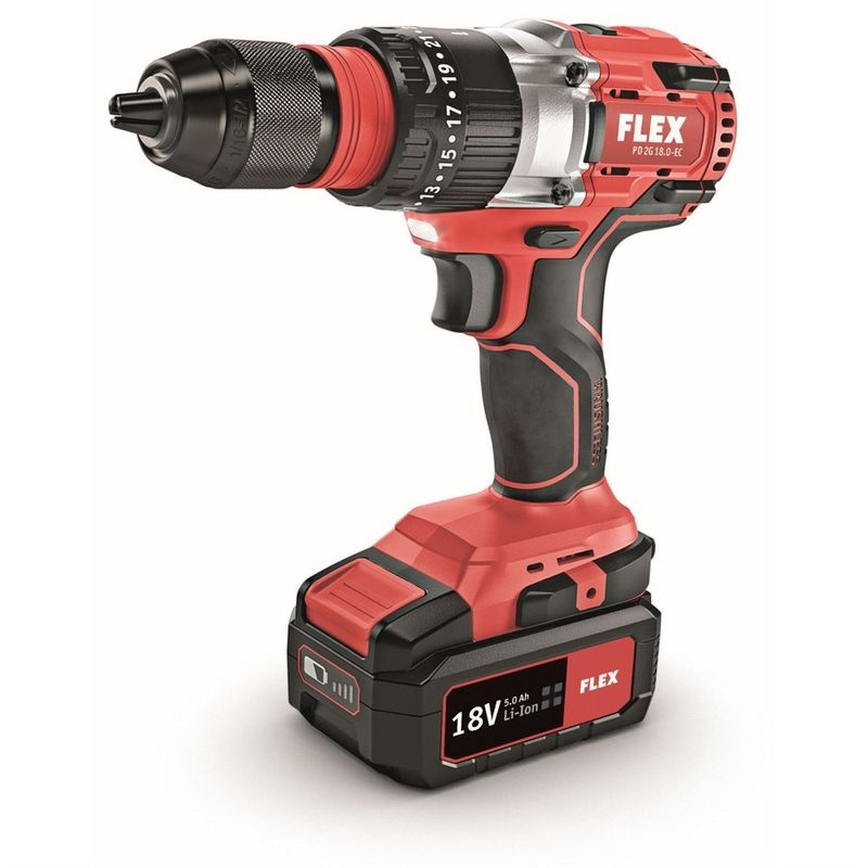 Flex Skruvdragare PD2G18.0-EC Set