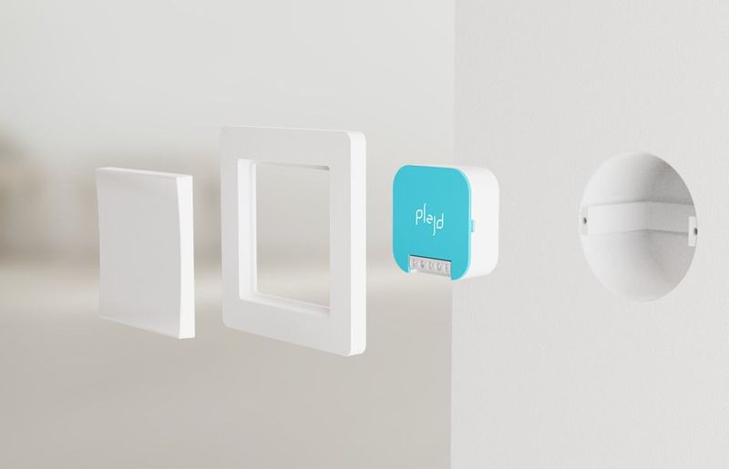 Plejd Kronrelä 2x 1/0 max 16A bluetooth REL-02-A