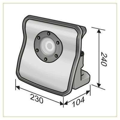 Flex LED Fullspektrumlampa DWL 2500 C