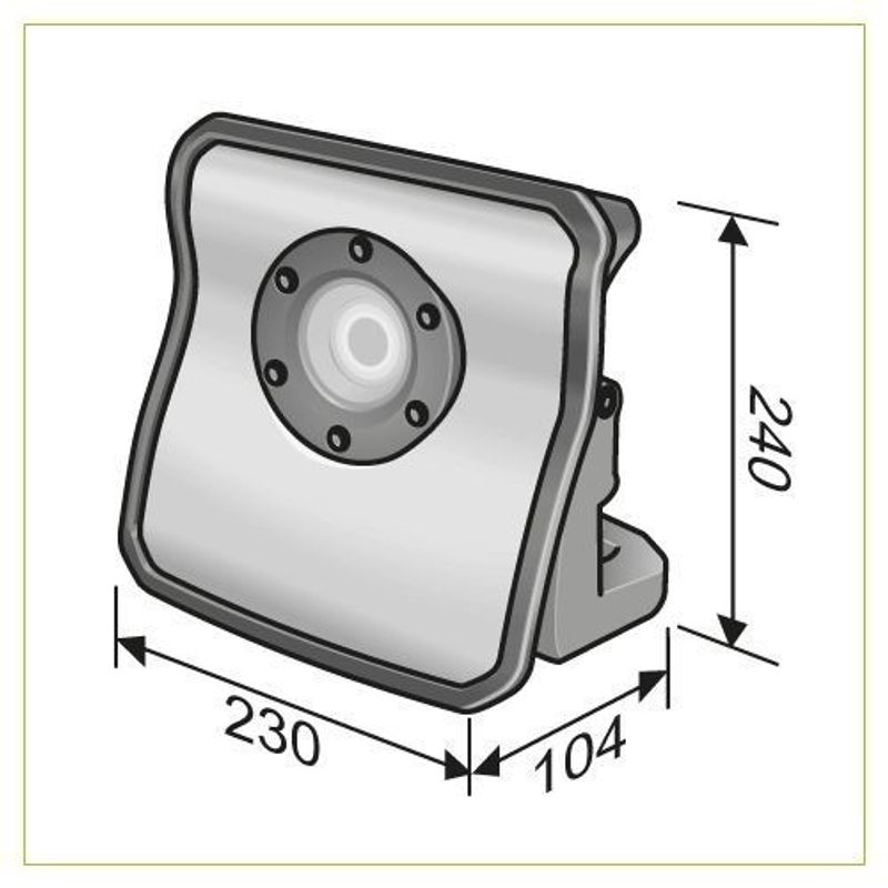 Flex LED Fullspektrumlampa DWL 2500 C