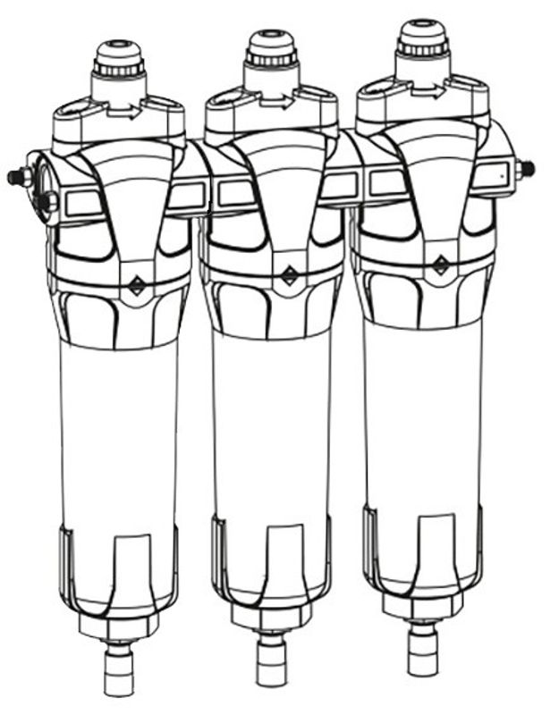 FIAC skarvsats 3 filter 54/85 FIAC