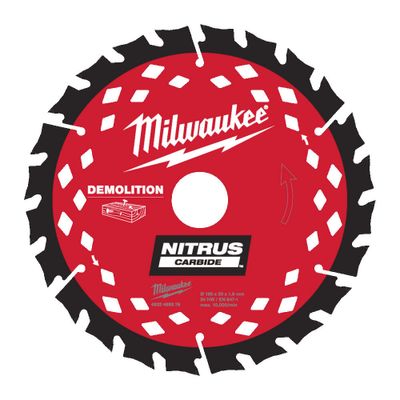 Milwaukee Cirkelsågsklinga 190x30x1.6mm 24T ATB